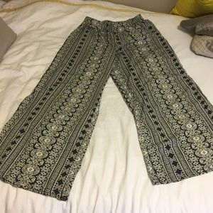 Highwaisted printed pants